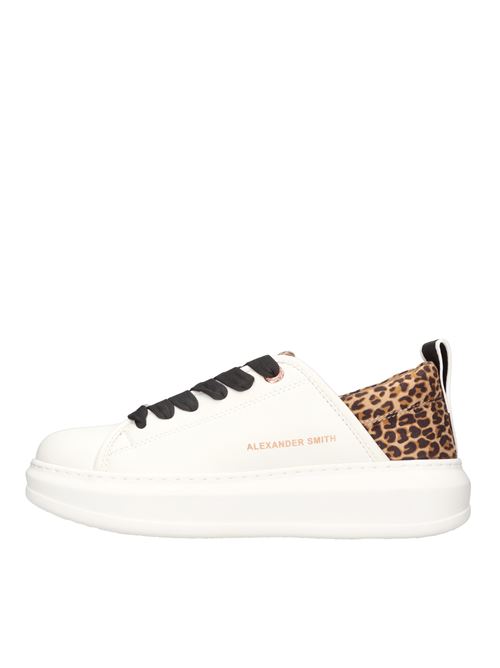 Faux leather sneakers ALEXANDER SMITH | ECD 12WCS ECOBIANCO MAC